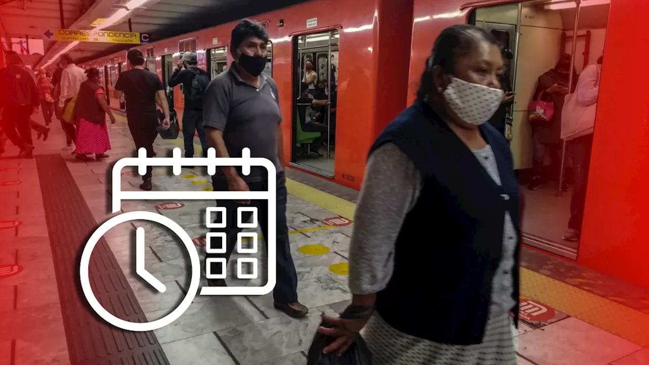 Retrasos y aglomeraciones en el Metro de la Ciudad de México