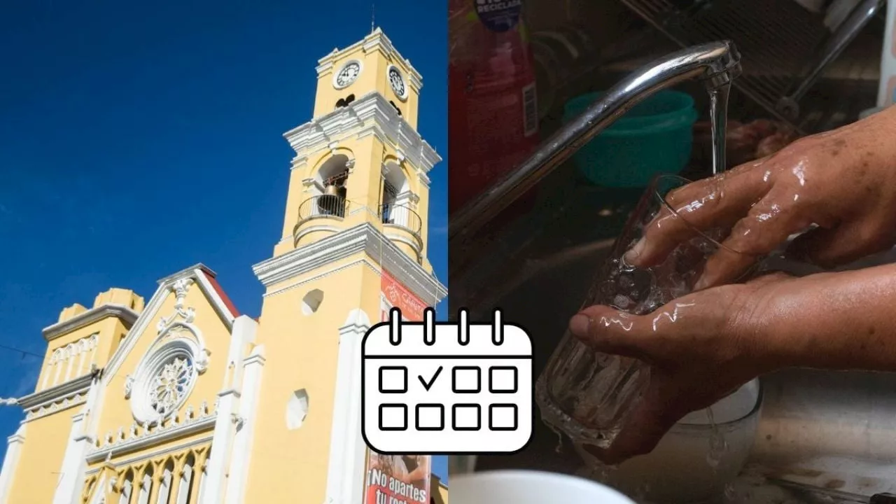 Las 300 colonias de Xalapa donde habrá agua solo 8 días de octubre por tandeos