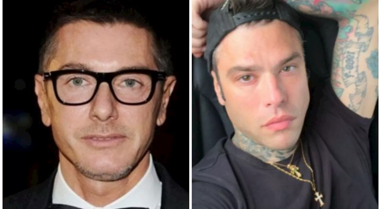 Fedez e i legami con il capo ultrà arrestato, Stefano Gabbana: «È un poveretto»