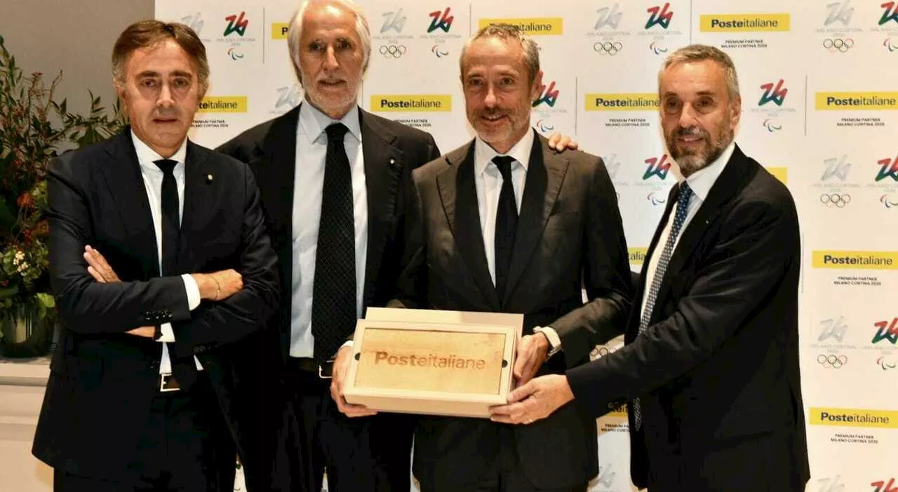 Poste Italiane e Fondazione Milano Cortina 2026, firmato un accordo di partnership in vista dei Giochi Inverna