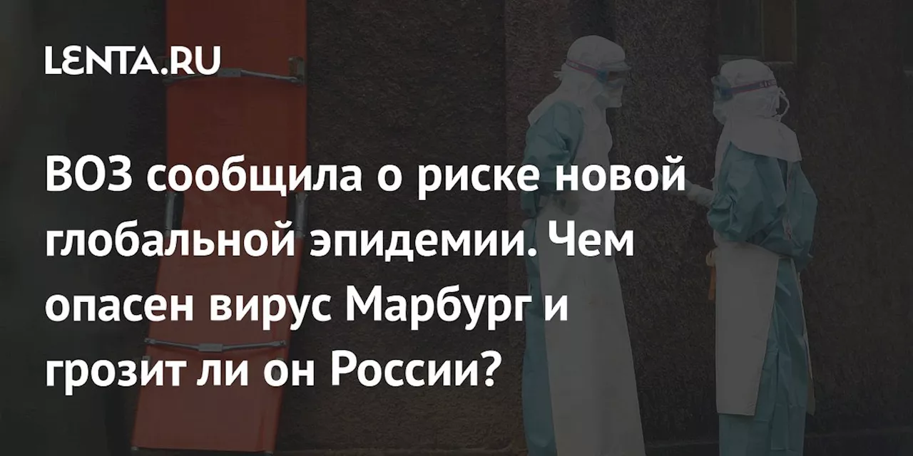 ВОЗ сообщила о риске новой глобальной эпидемии. Чем опасен вирус Марбург и грозит ли он России?