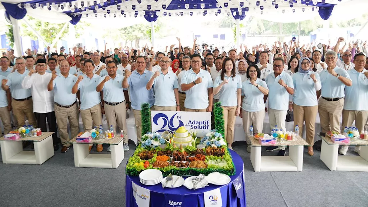 Rayakan Semangat HUT ke-26, Bank Mandiri Hadirkan Pasar Murah di 260 Titik Seluruh Indonesia