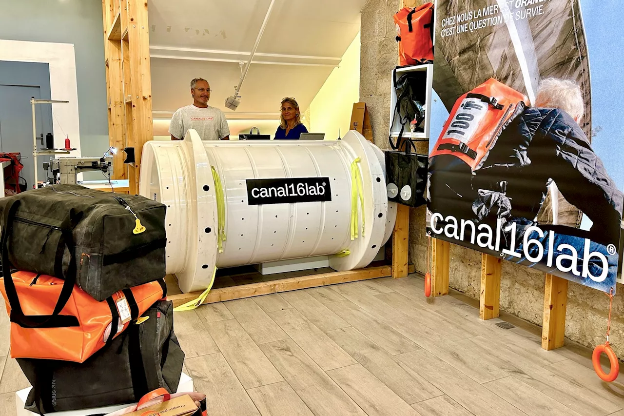 Canal 16 Lab, la marque marseillaise qui transforme les déchets marins en sacs design