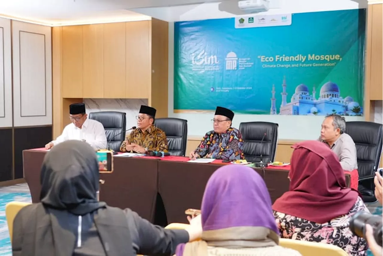 Kemenag Jadikan ISIM 2024 untuk Dukung Inovasi Masjid Ramah Lingkungan