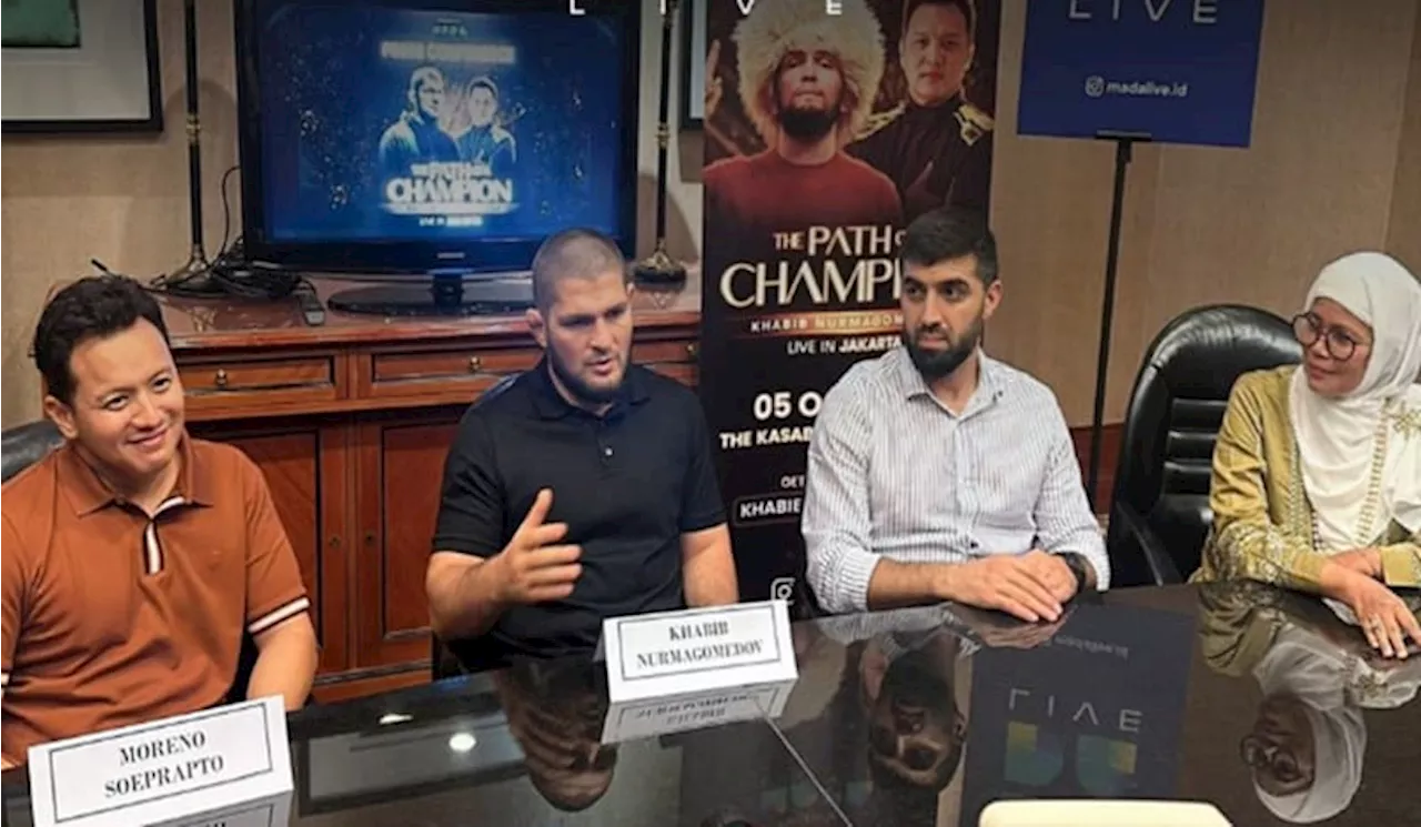 Khabib Nurmagomedov Pastikan akan Kembali ke Indonesia untuk Path of a Champion