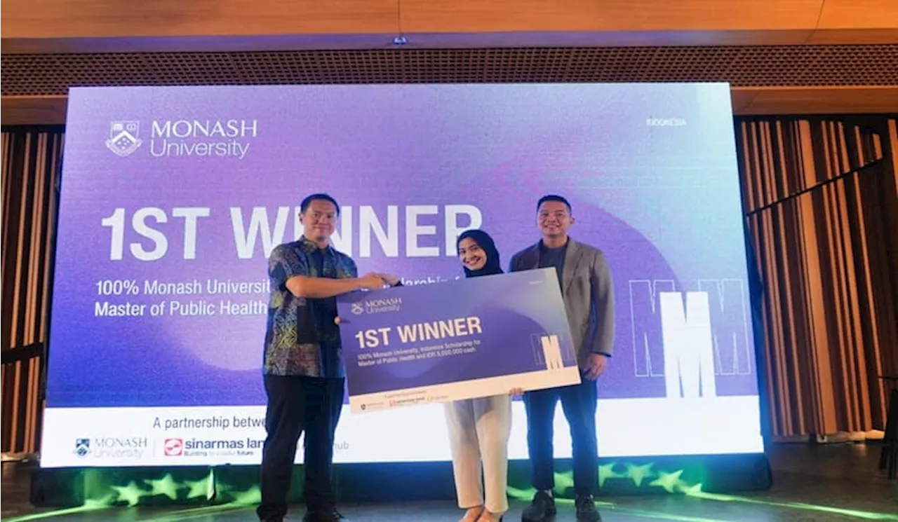 Tingkatkan Kualitas SDM di Bidang Kesehatan Masyarakat, Sinar Mas Land Bagikan Beasiswa Master of Public Health di Monash University Indonesia