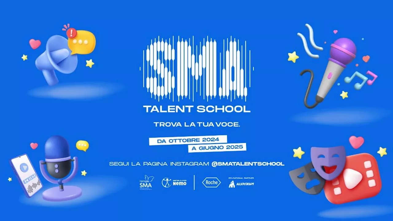 Milano, arriva 'Sma Talent School: trova la tua voce'