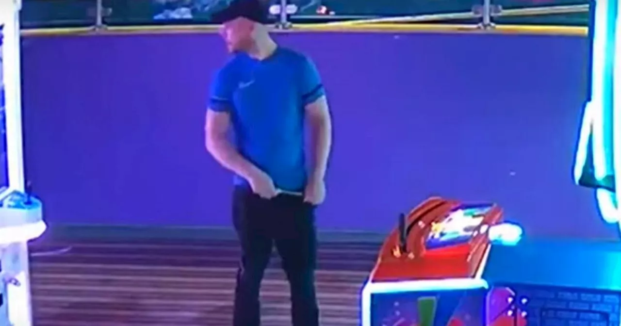 Brazen Thief Caught Stealing Hundreds From Bowling Alley Arcade Machines