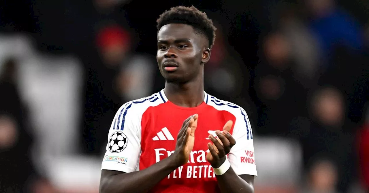 Bukayo Saka makes up with Arsenal legend after brutal 'consistency' criticism