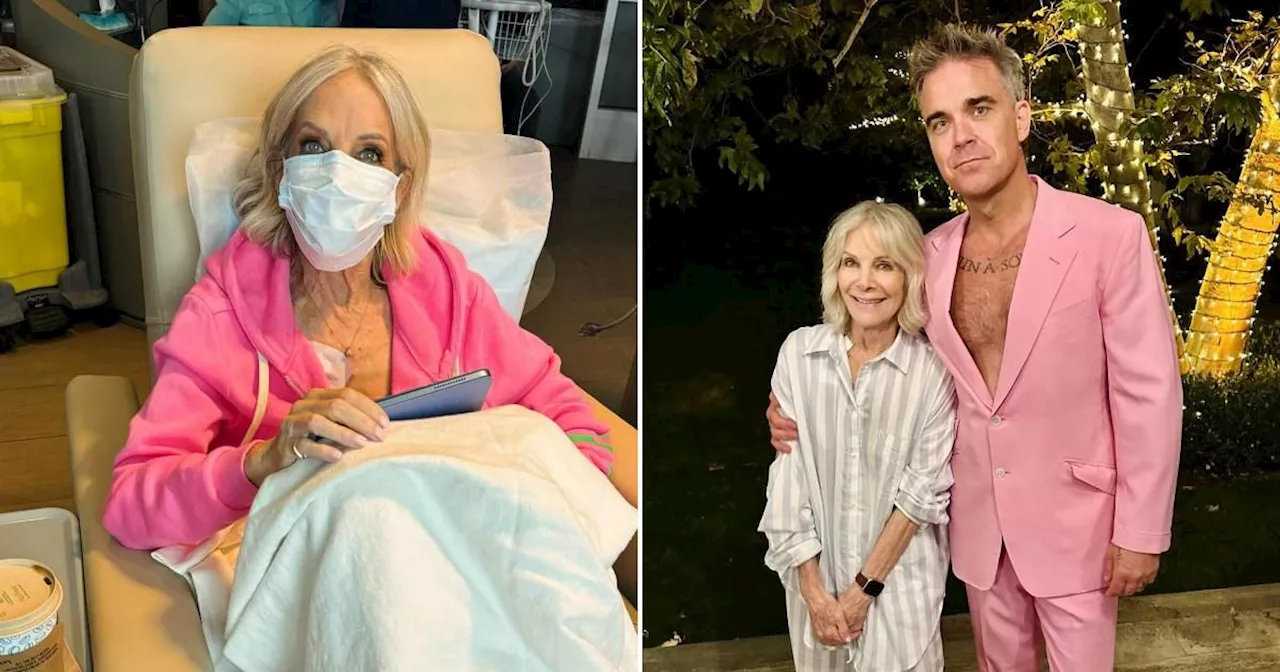 Robbie Williams’ mother-in-law ‘fighting for her life’ as cervical cancer returns