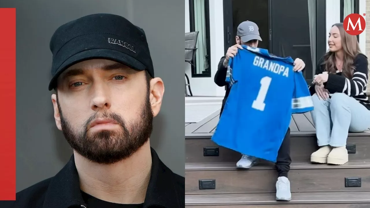 Eminem anuncia que se convertirá en abuelo con EMOTIVO video