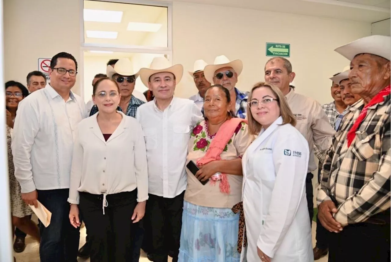 Inaugura gobernador de Sonora hospital IMSS-Bienestar para comunidades yaquis