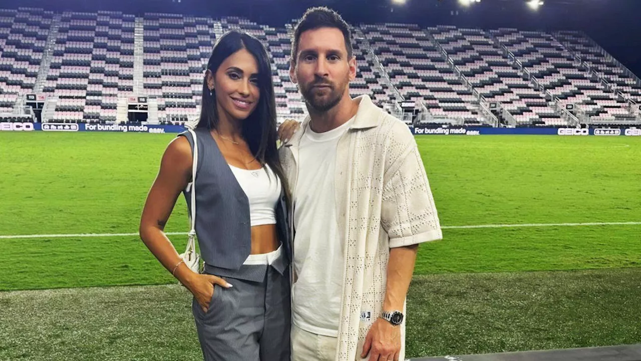 El mensaje de Antonela Roccuzzo para Lionel Messi tras coronarse campeón con el Inter Miami