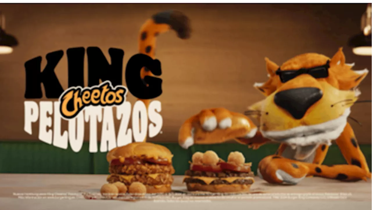 Burger King España lanza la hamburguesa King Cheetos Pelotazos