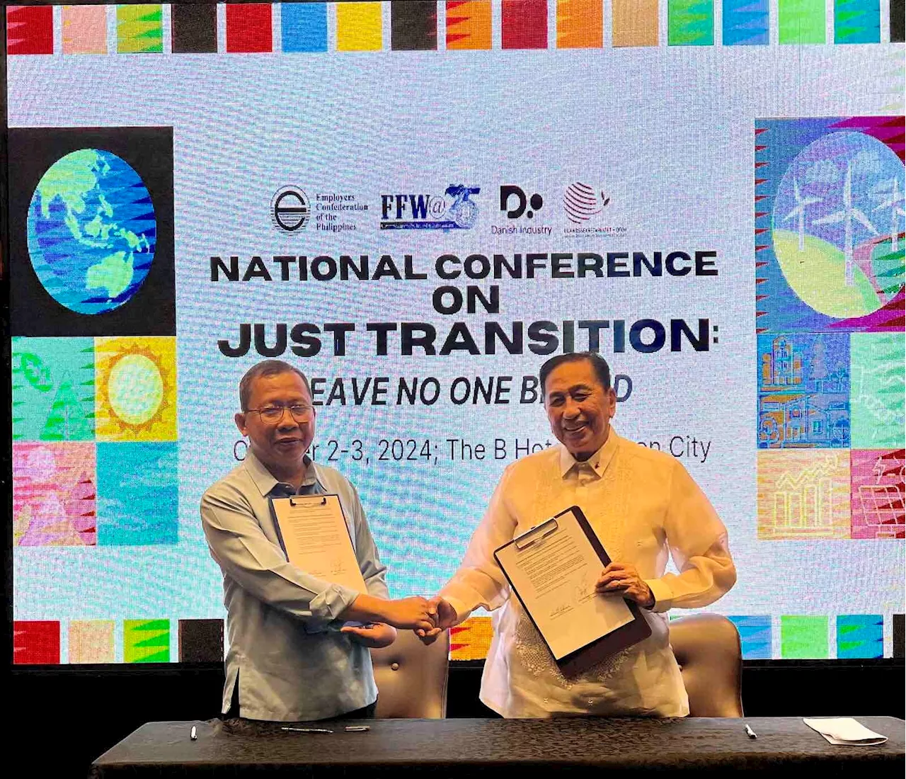 Philippine Employers and Workers Sign Bipartite Declaration on Just Transition to Low-Carbon Economy