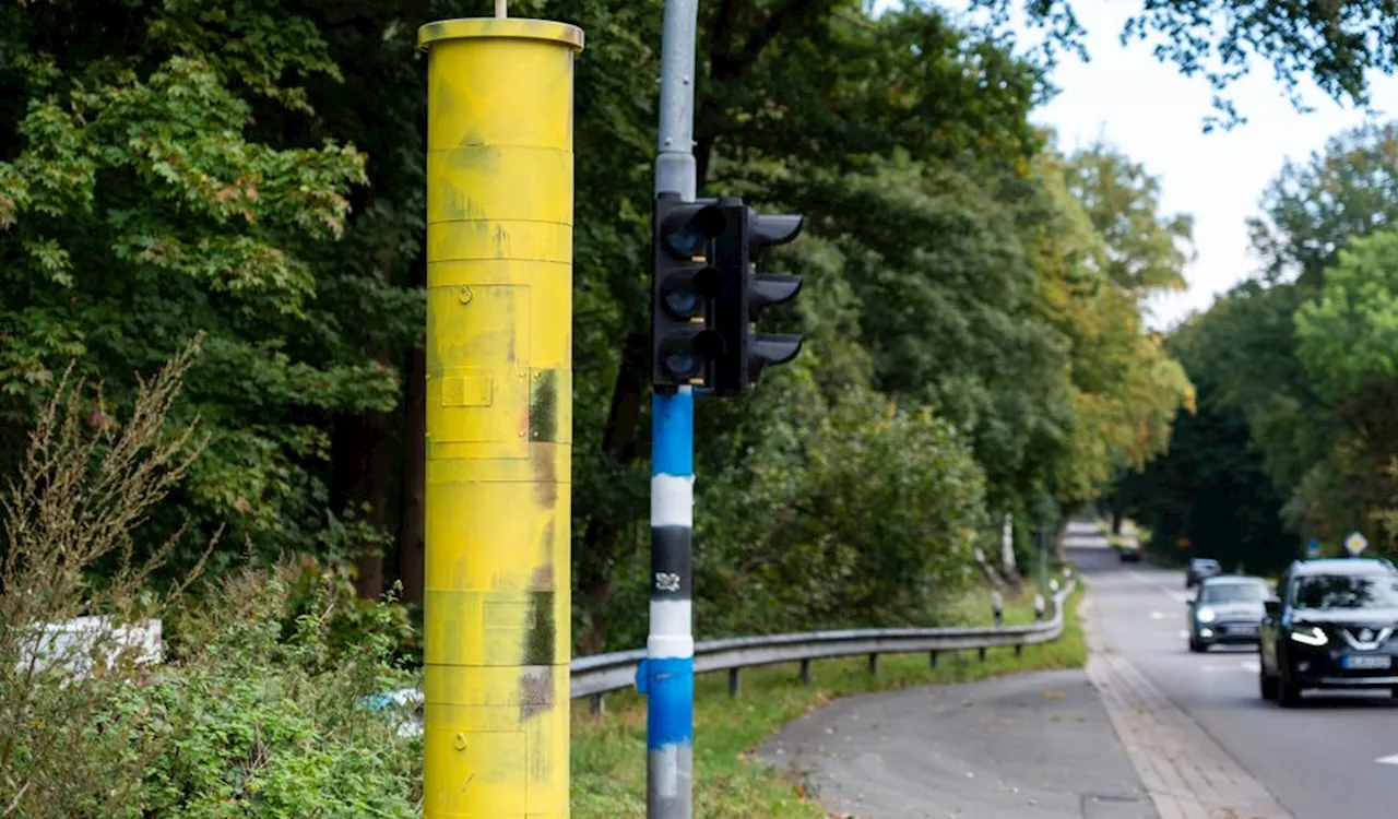 Nach Lila, Orange und Gold: Neue Farbe für Blitzer an Verkehrsader bei Hamburg