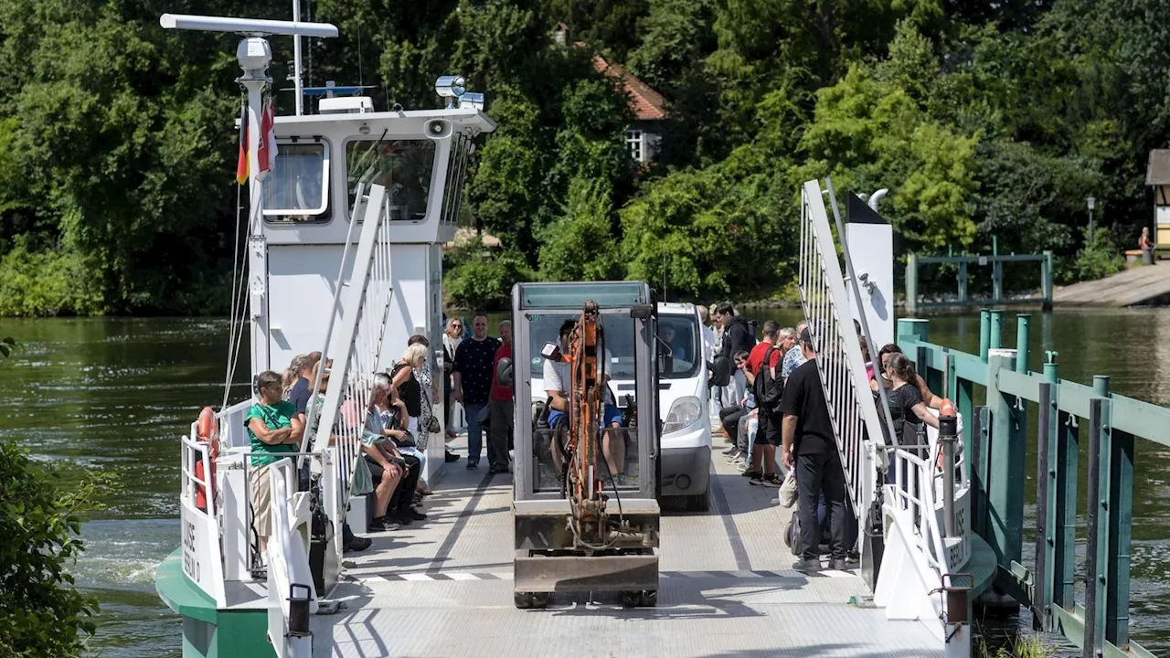 Nicht zu erreichen: Fähre zur Pfaueninsel fährt nicht