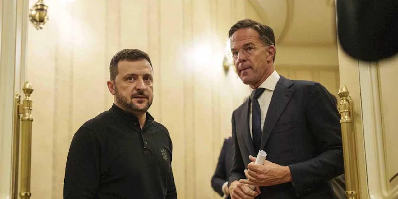 Rutte besucht Selenskyj in Kiew