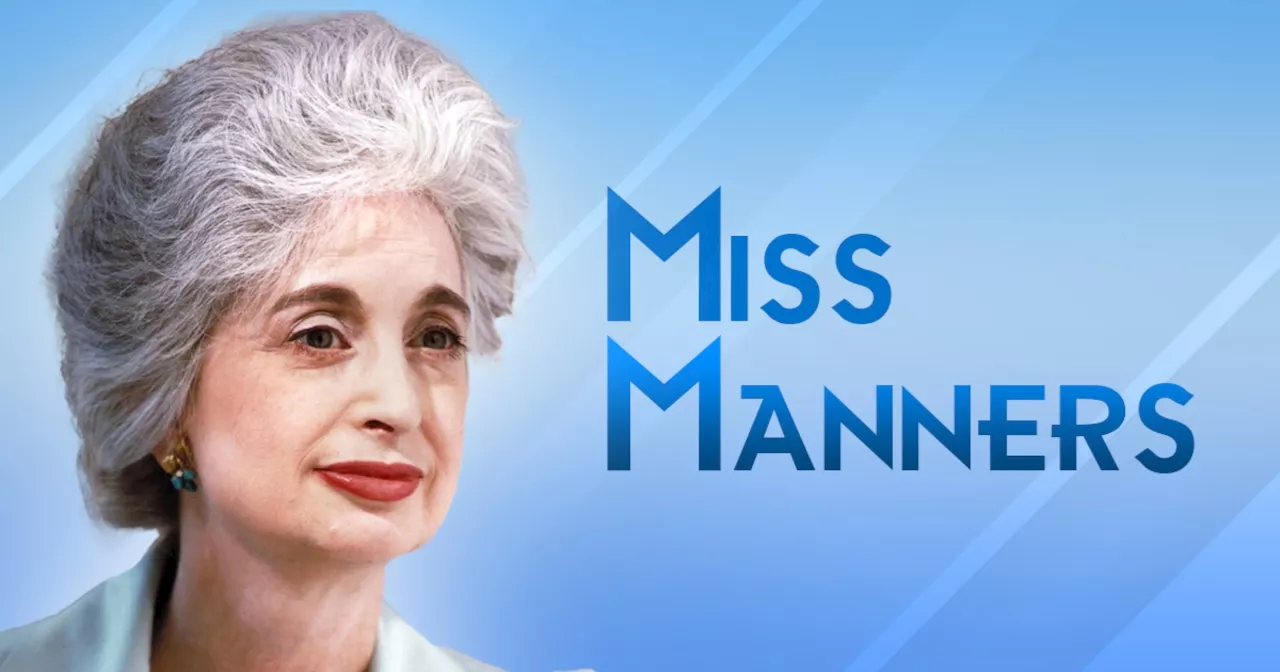 Miss Manners: How do I ask that unprofessional topics NOT be discussed during video meetings?