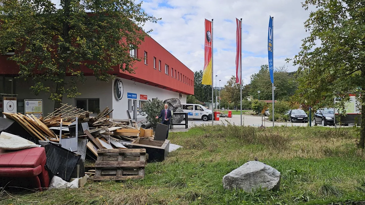 Das große Aufräumen in der Weinburger Kletterhalle