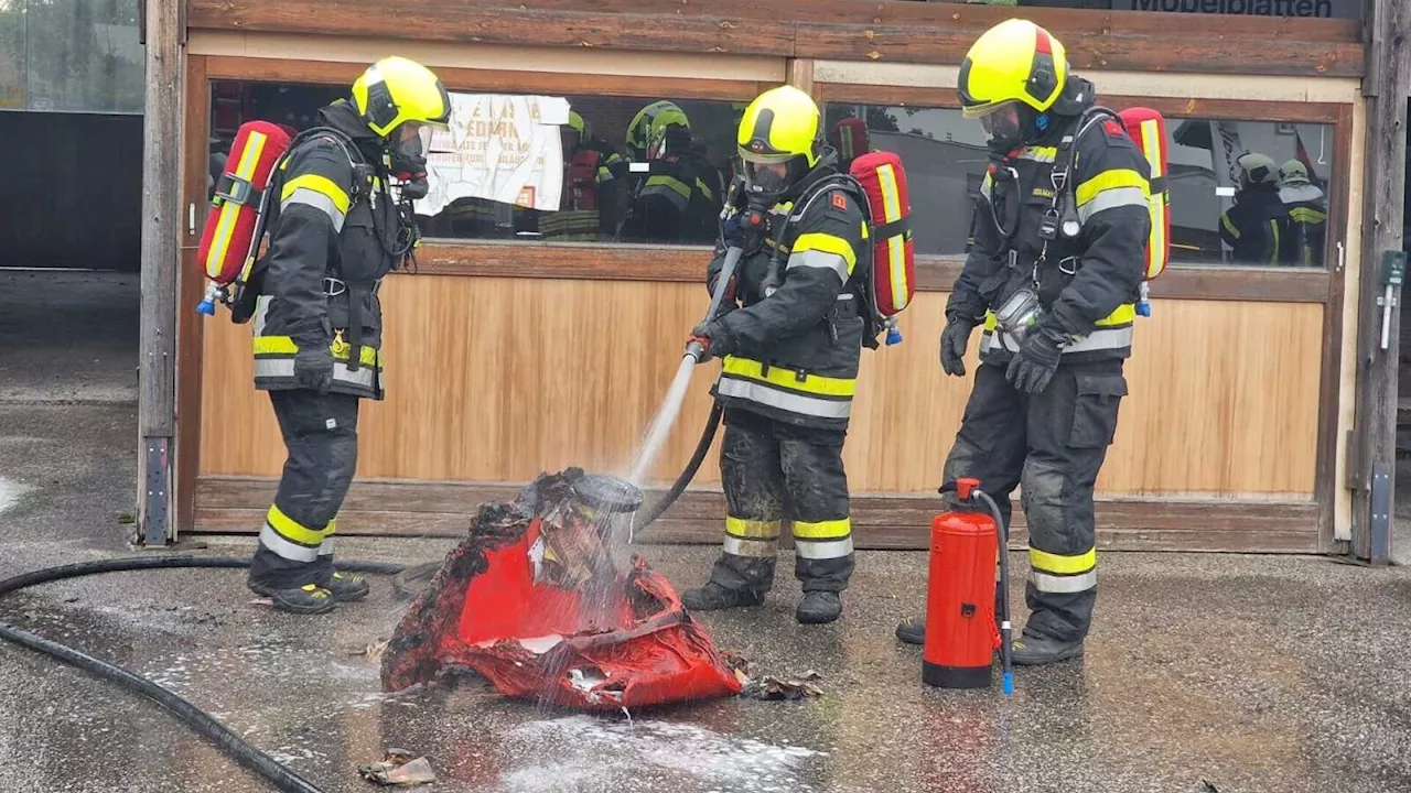 Nachbar verhinderte Großbrand in Moidramser Tischlerei