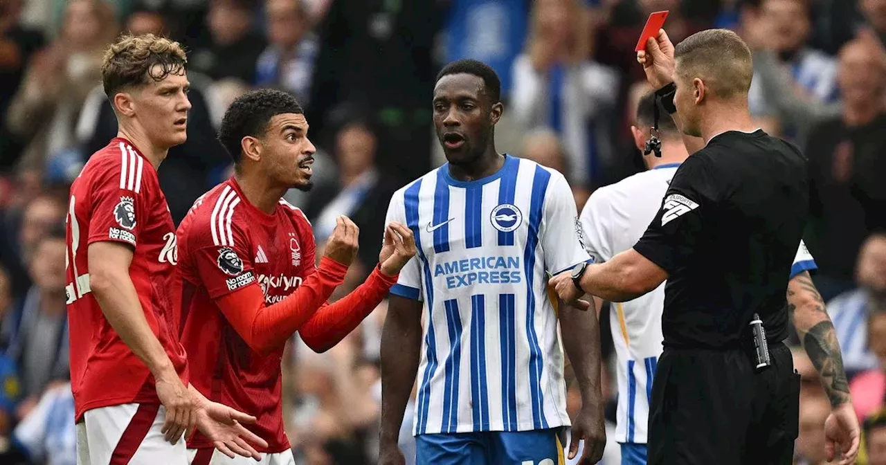 Morgan Gibbs-White addresses Nottingham Forest red card incident