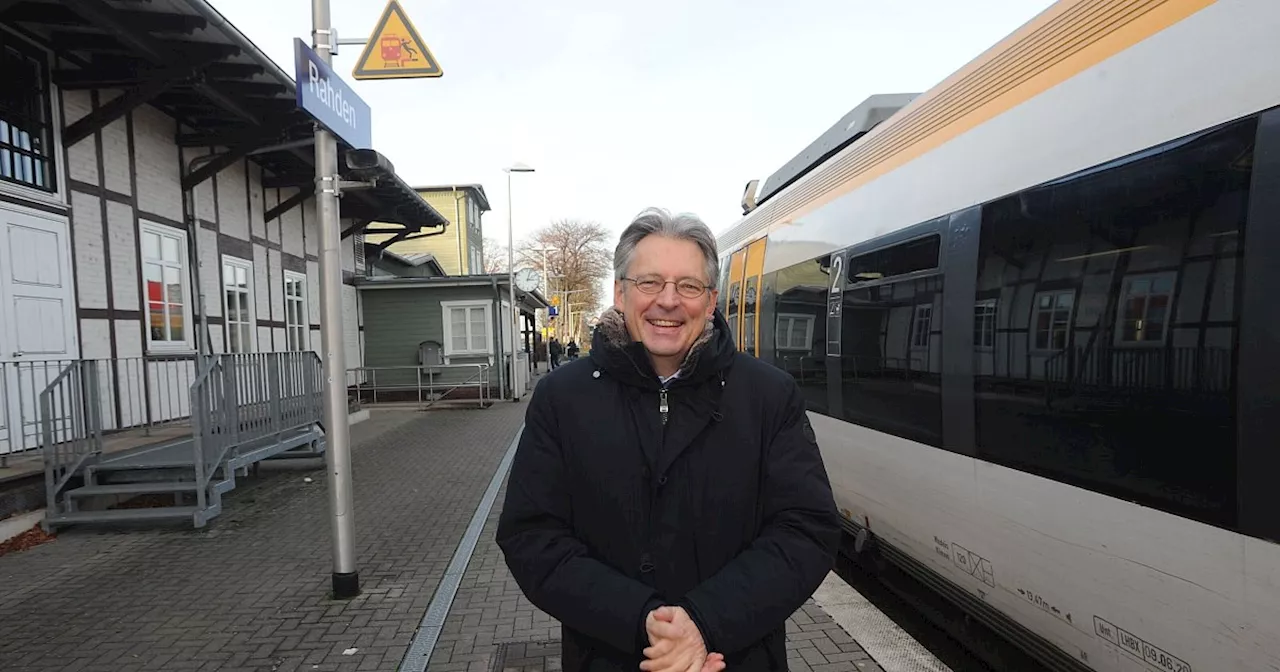 125 Jahre Bünde-Rahden: Bundespolitiker hat besondere Erinnerung an die Bahnstrecke