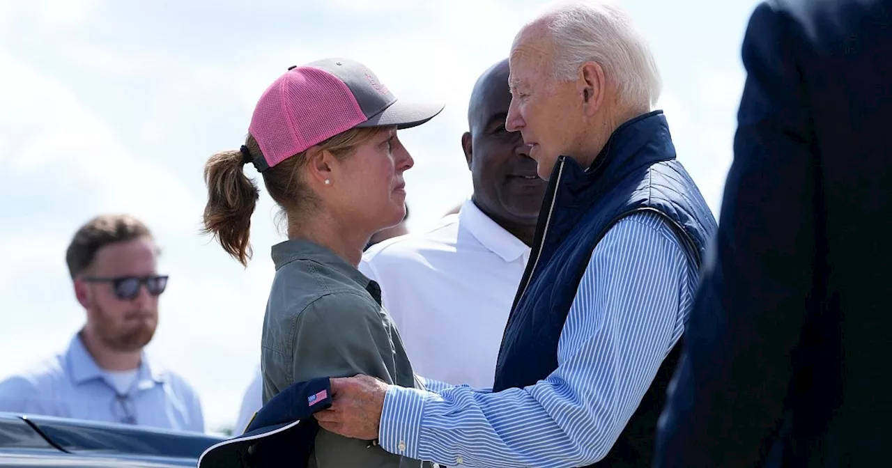 Biden und Harris versprechen Hilfe für Sturm-Opfer