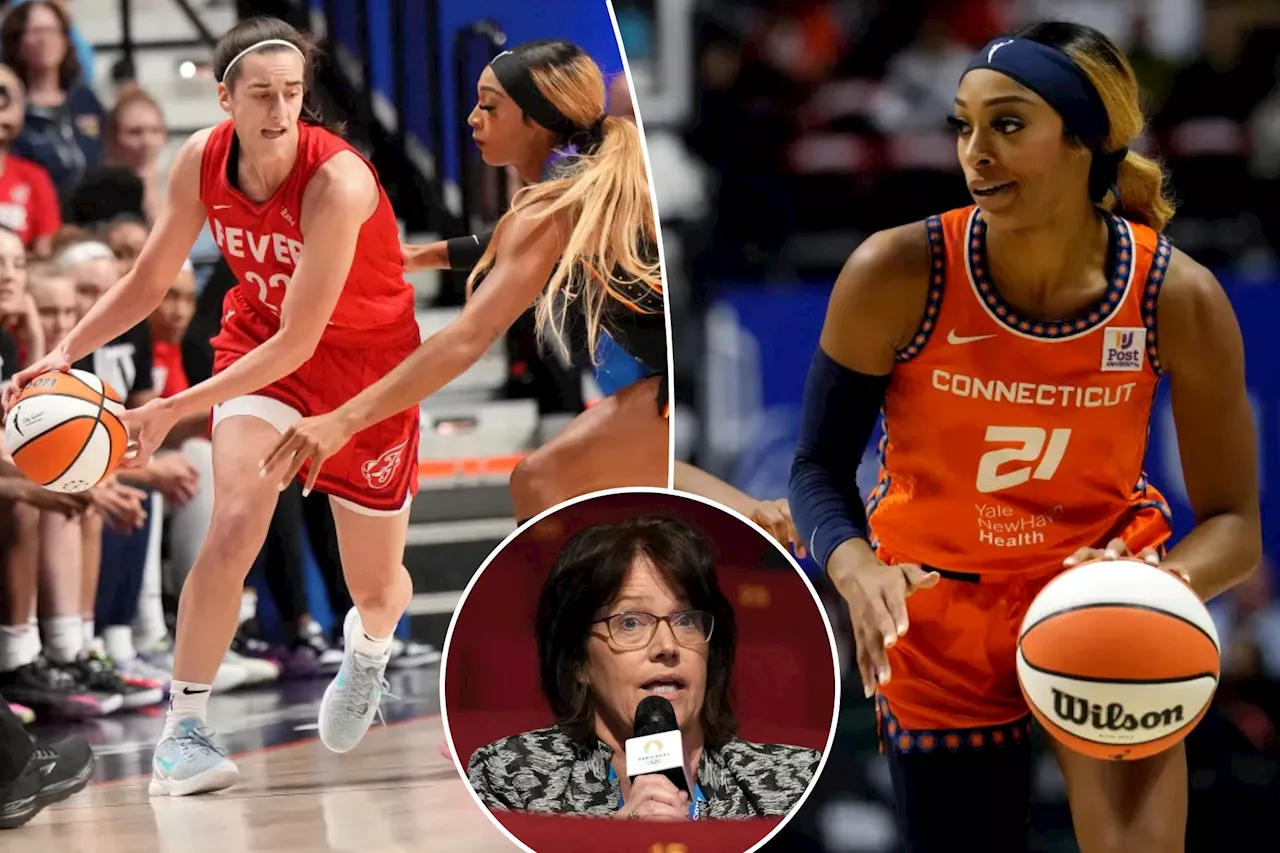 Fiery WNBA union claims over Caitlin Clark-DiJonai Carrington question a 'complete overreaction': Christine Brennan