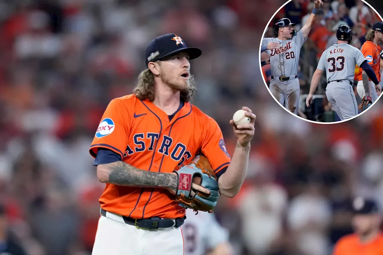 Josh Hader is $95 million Astros disaster in Tigers' AL Wild Card sweep