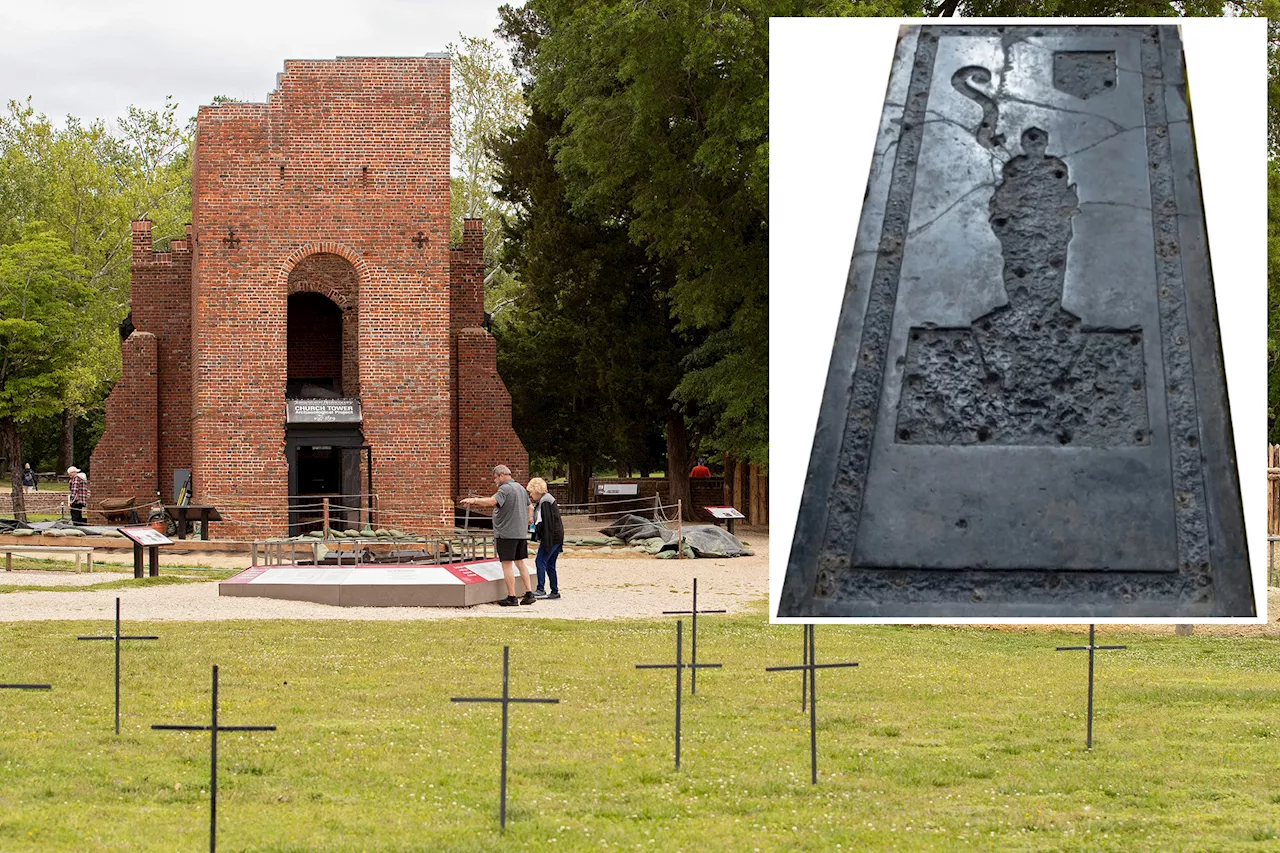 Mystery surrounding 400-year-old Jamestown gravestone, believed to be oldest in US, may be solved