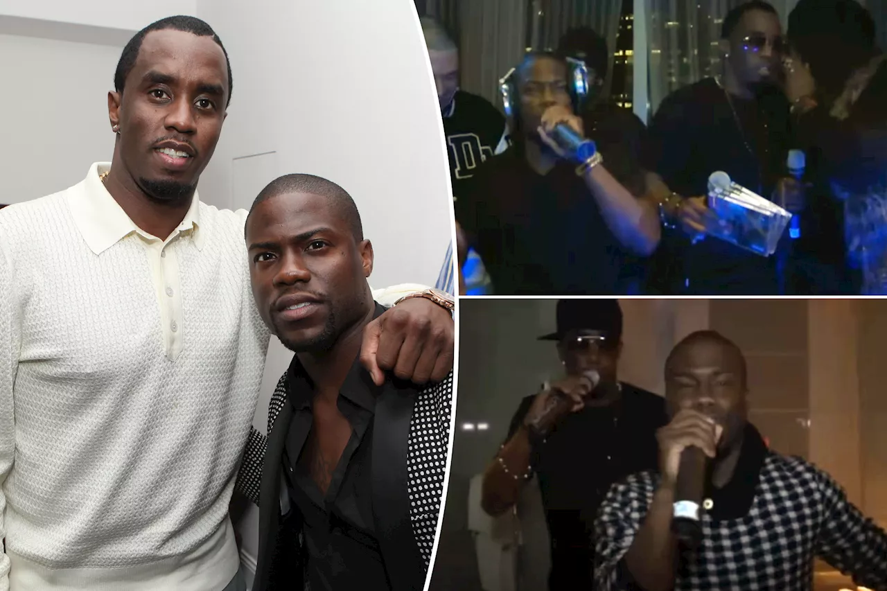 Kevin Hart dodges Sean ‘Diddy’ Combs questions after resurfaced video of him hosting rapper's party in Las Vegas goes viral