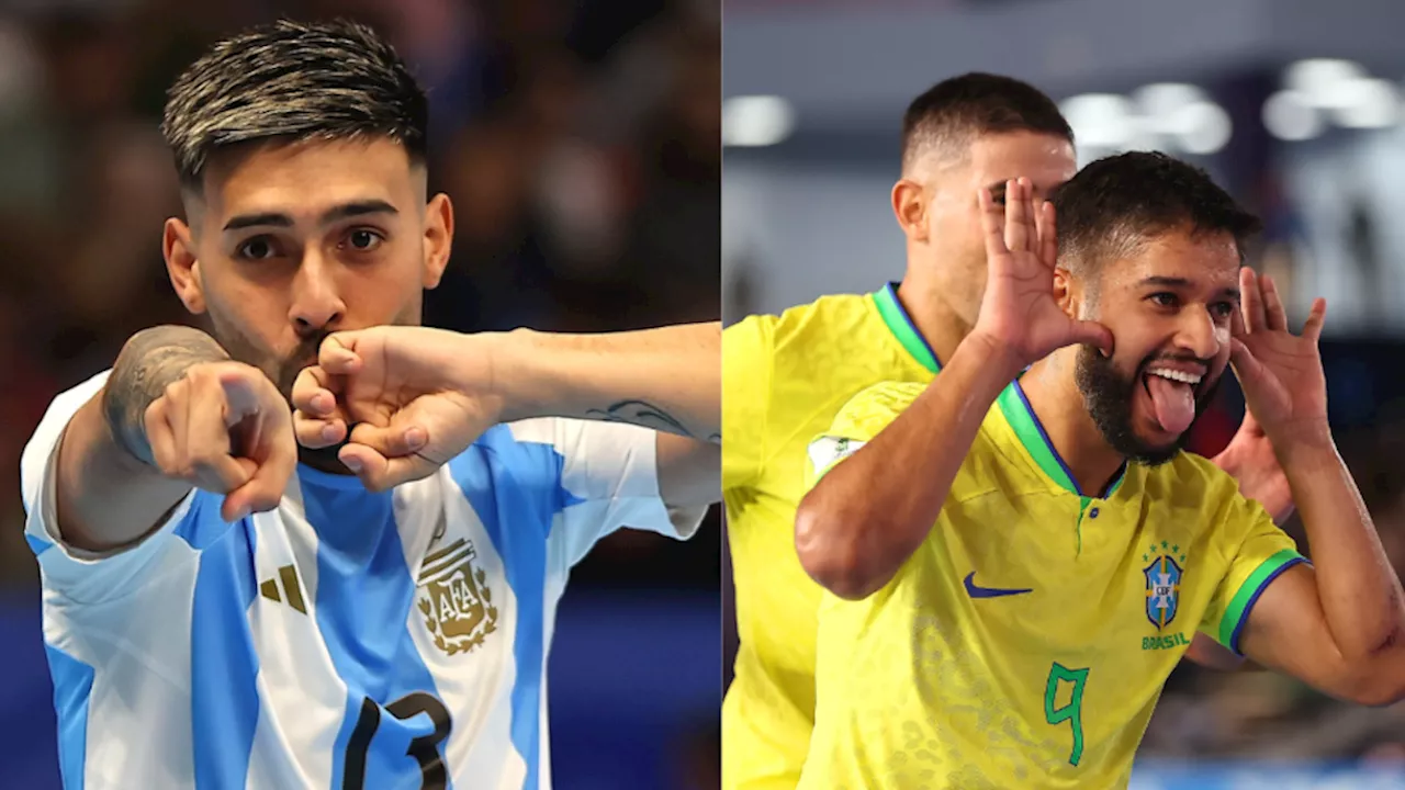 Cuándo juega la selección argentina vs Brasil la final del Mundial de Futsal y dónde ver