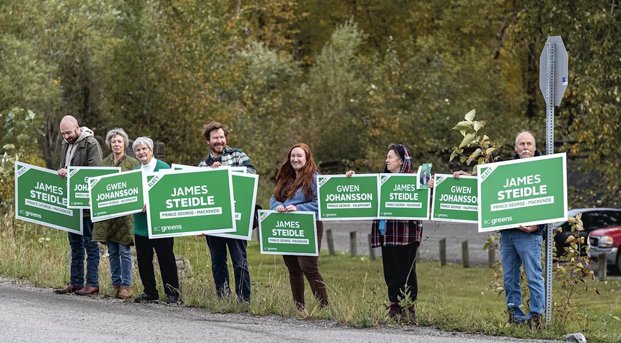 BC Green candidates launch campaigns in Prince George