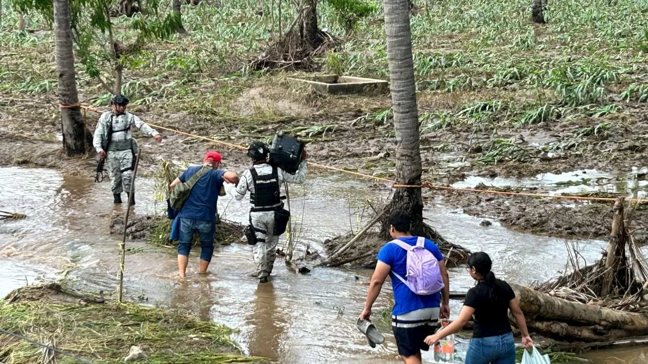 Más lluvias intensas en Guerrero y Oaxaca: Depresión tropical Once-E tocará tierra en 24 horas