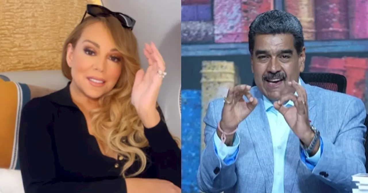 Mariah Carey insiste en que no ha llegado Navidad ¿Indirecta para Nicolás Maduro?