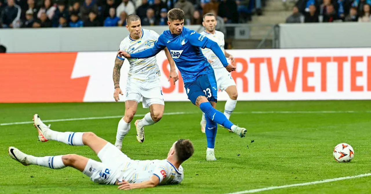 Europa League: Ex-Leverkusener Hlozek führt Hoffenheim zum Sieg gegen Kiew