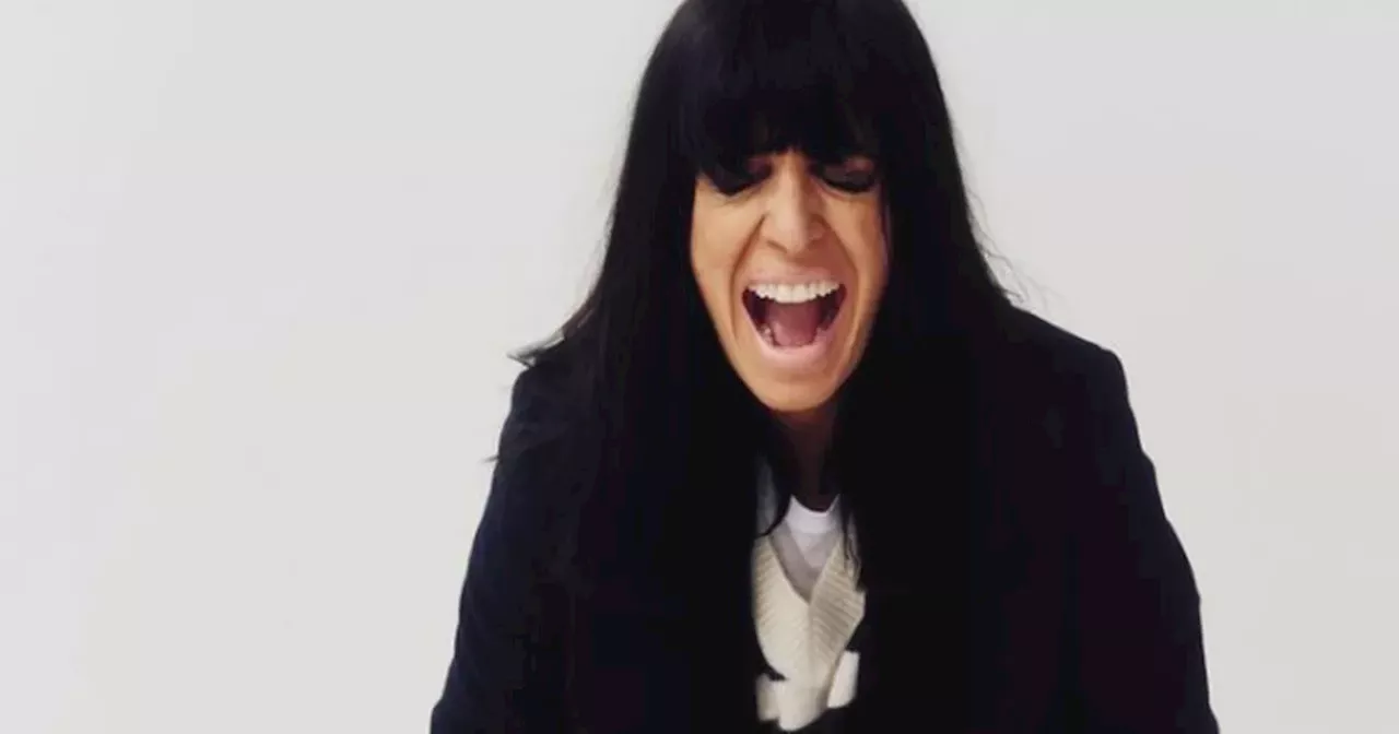 Claudia Winkleman's current favourite jumper is a Marks & Spencer mohair-blend beauty