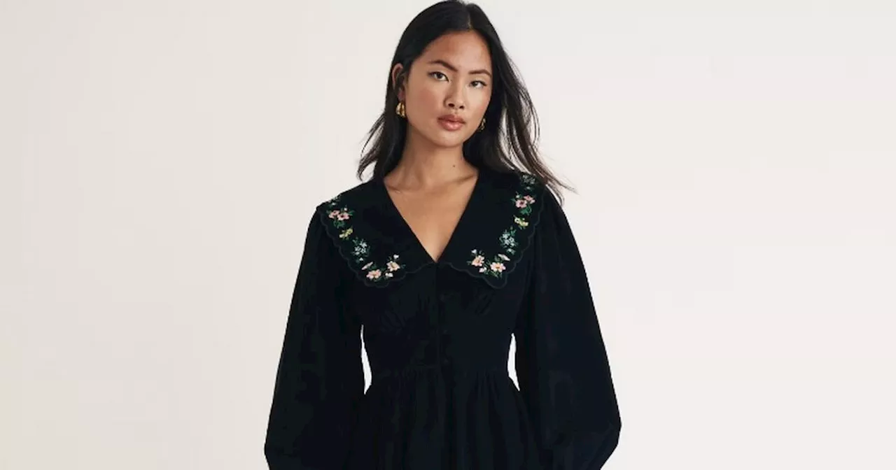 Marks & Spencer's Embroidered Dress Flies Off Shelves as Shoppers Embrace Autumn Style