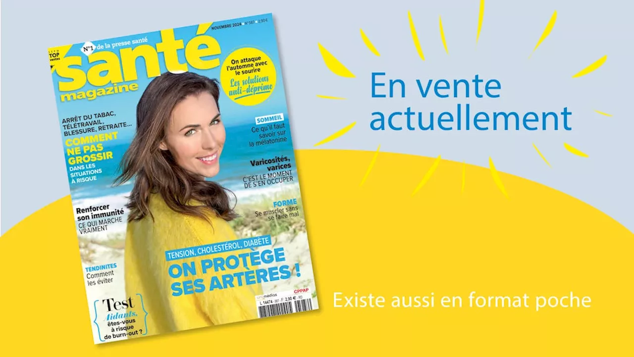 Le Santé magazine de novembre 2024 est sorti !