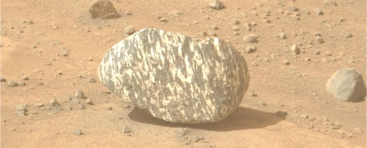 Perseverance Found a Zebra-Striped Rock on Mars, And NASA Is Excited