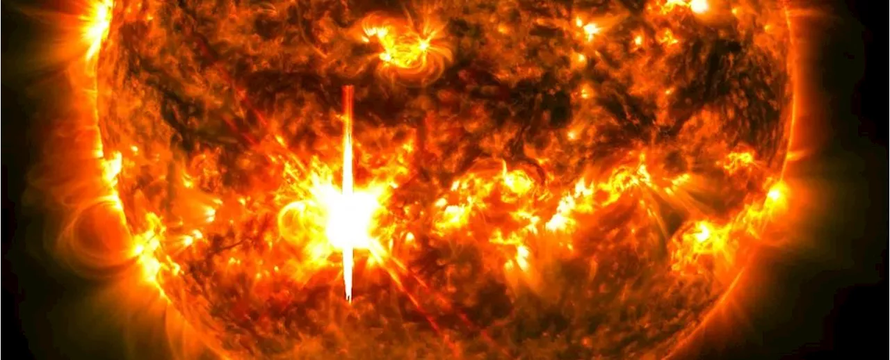 The Sun Unleashed a Huge Solar Flare at Earth, And We're on Aurora Alert