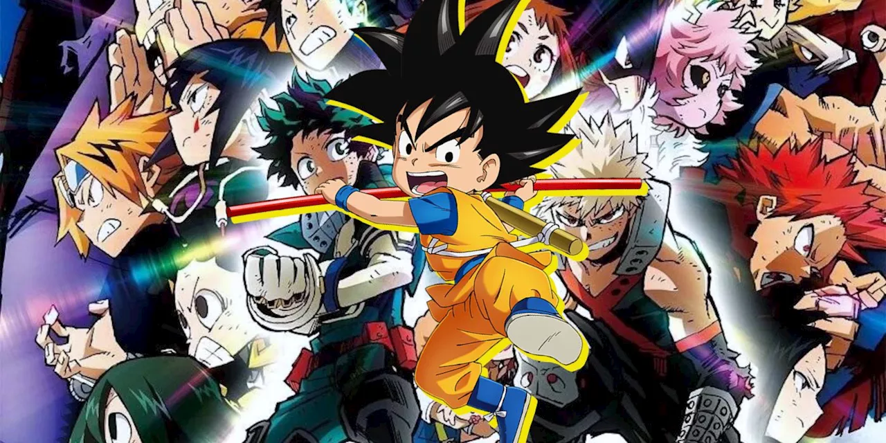 Goku Gets A My Hero Academia Makeover In New Dragon Ball Cover From Kohei Horikoshi