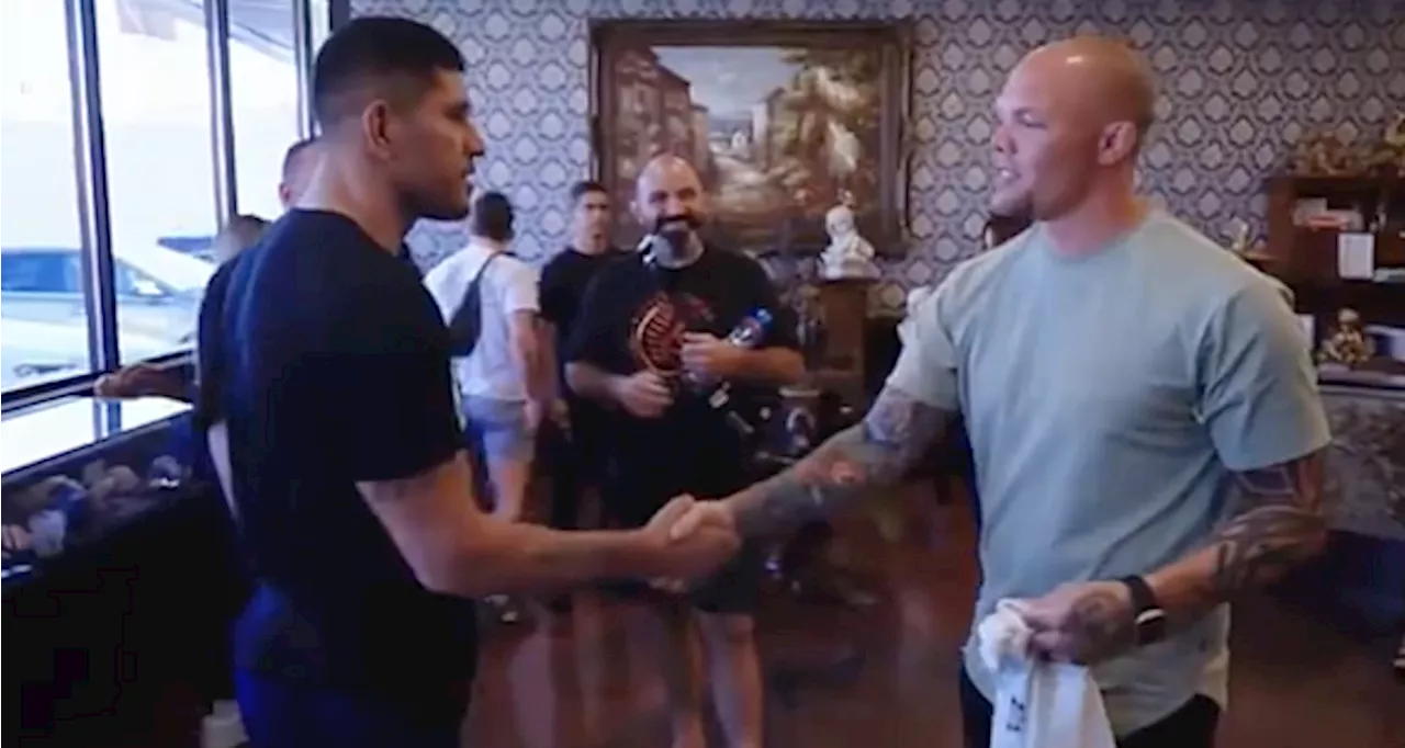 Alex Pereira And Johnny Walker Bury The Hatchet Ahead Of UFC Fight Night