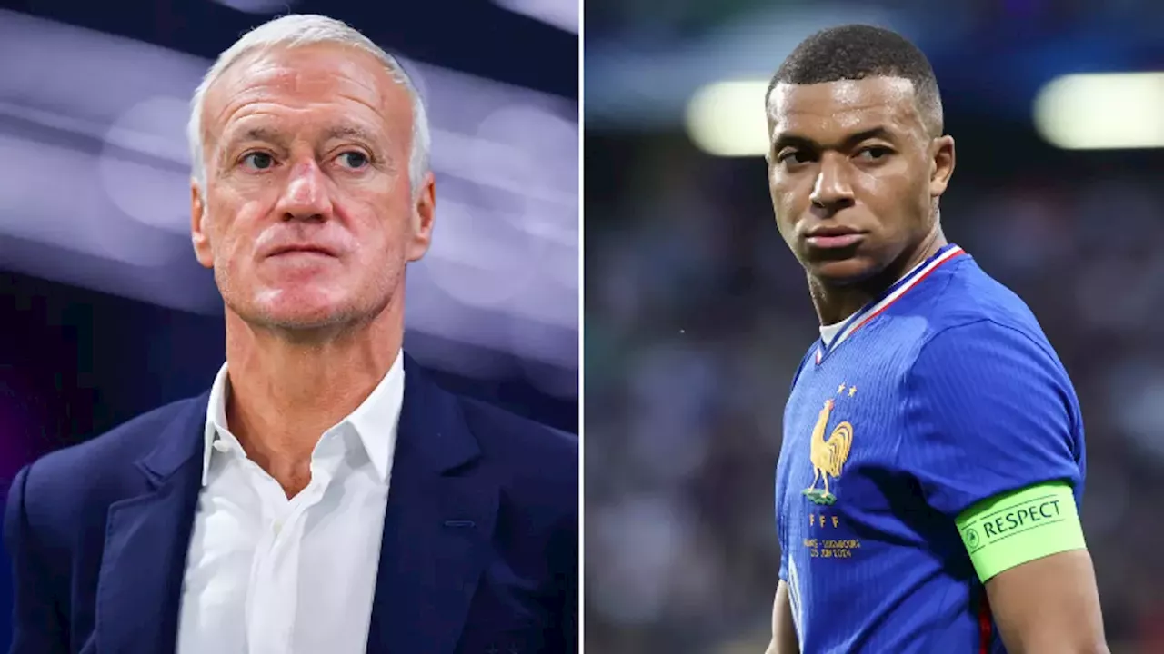 Kylian Mbappe left out of France squad as Didier Deschamps omits two other key players