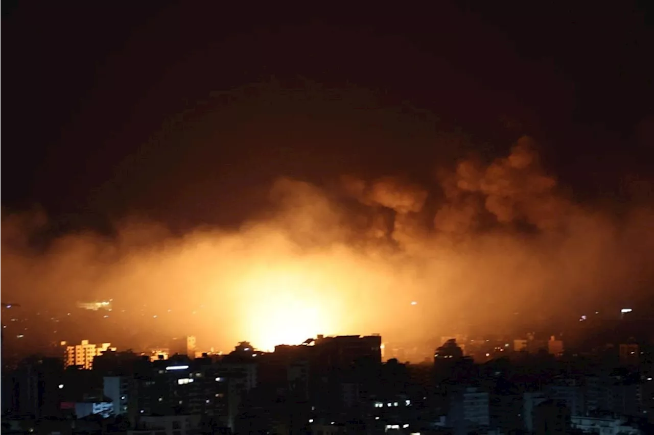 Israel bombs central Beirut, killing six amid escalating conflict with Hezbollah