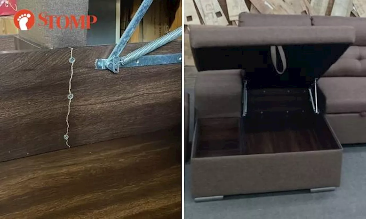 Furniture store delivers $1,364 sofa with cracks, then replaces it with another defective one