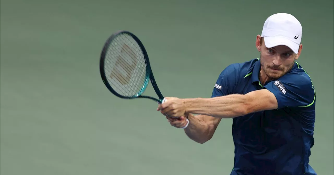 ATP Shanghai : David Goffin passe le premier tour sans encombre