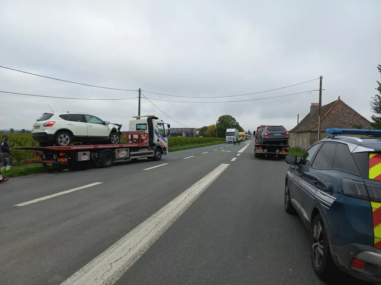 Deux conductrices blessées dans un accident de la route en Dordogne