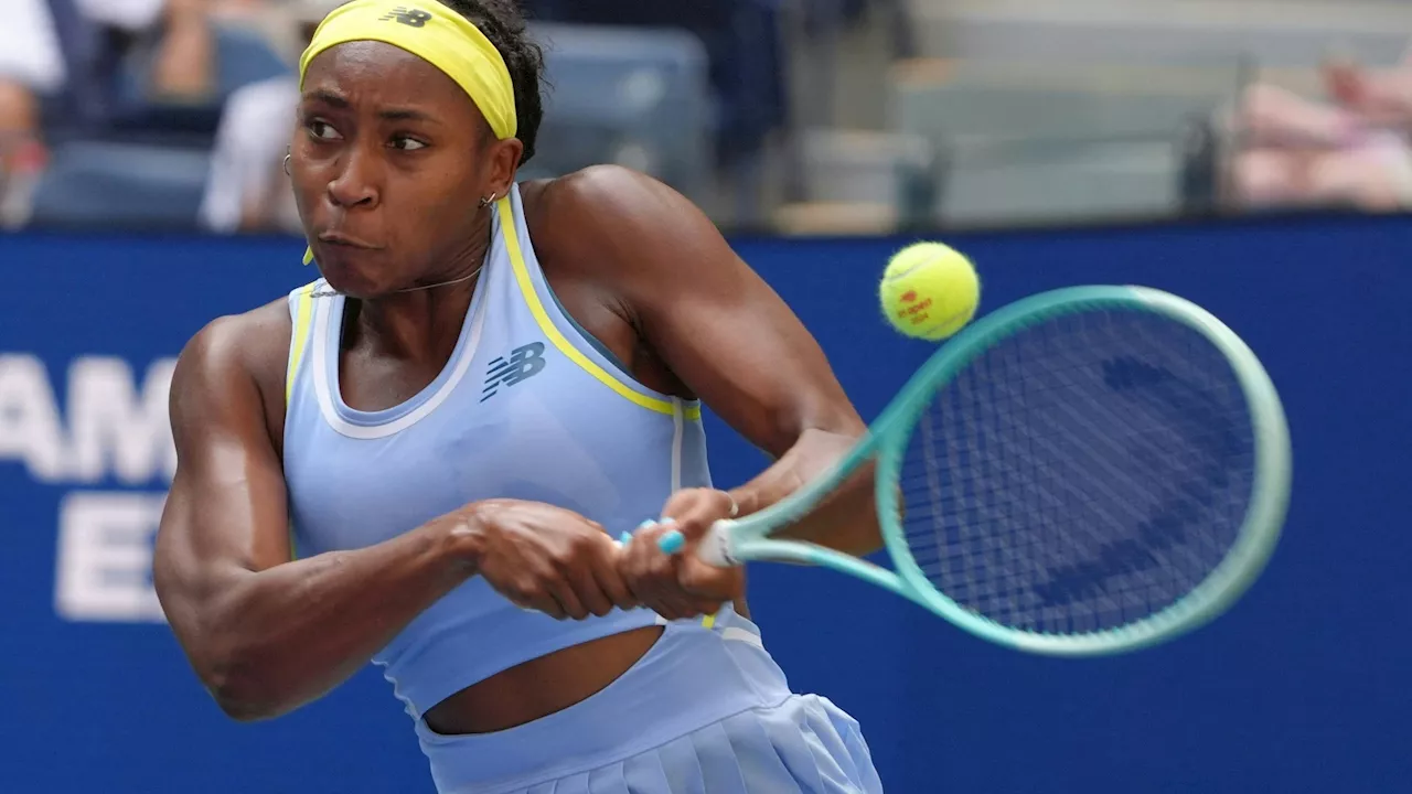 ‘Not really a flex’ Coco Gauff gives a brilliant answer when asked if high school football star is better a...